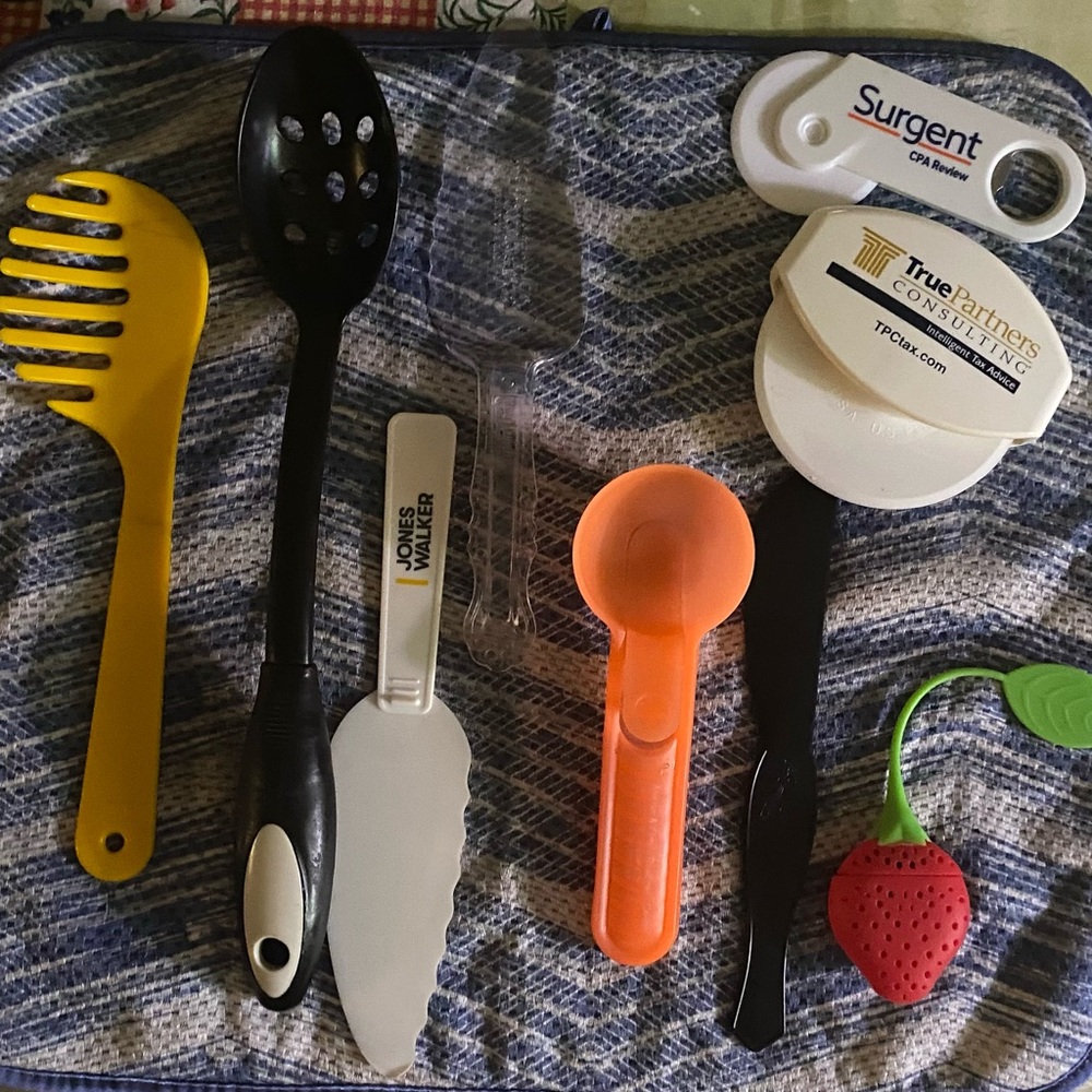 Colorful misc Kitchen tools